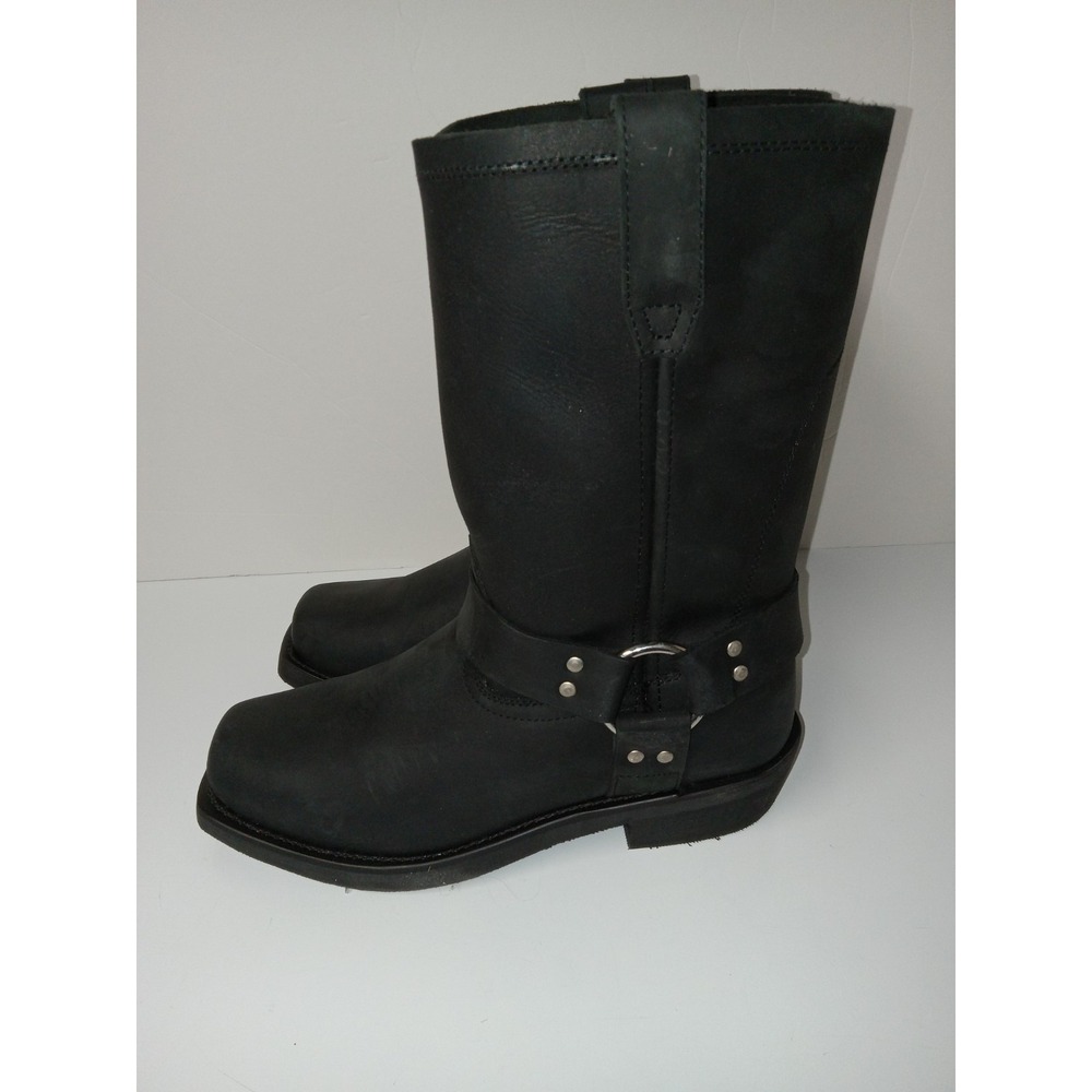 Dingo Dean‎ 11" Black Leather Western Harness Boots DI19057 Motorcycle - Picture 2 of 5
